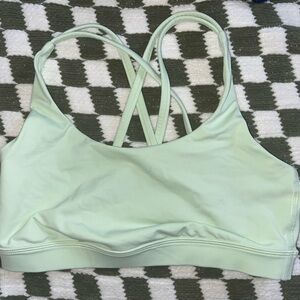 Lululemon Athletica Green Sports Bra